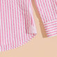 Men Striped Seersucker Shirt Candy pink details view 3