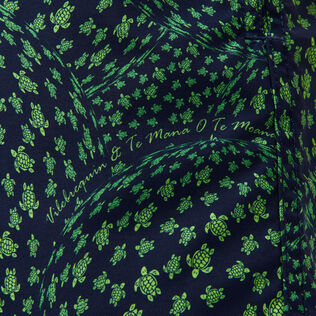 Men Swim Trunks Te Mana O Te Moana Navy details view 2