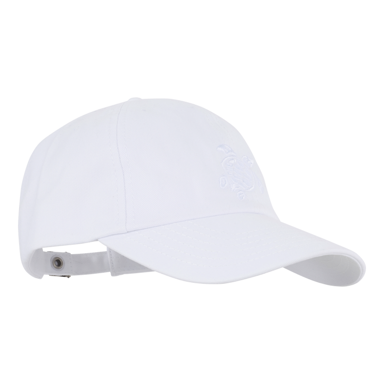 Unisex Cap Solid - Capsun - White - Size OSFA - Vilebrequin