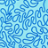 Bañador elástico largo con estampado Turtles Splash para hombre Lazulii blue 
