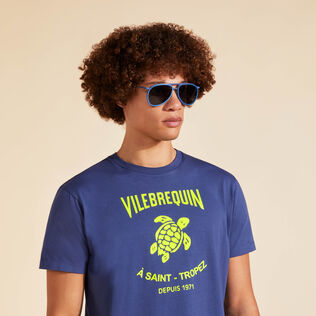 T-shirt uomo in cotone Gomy Placed Logo Ink dettagli vista 2