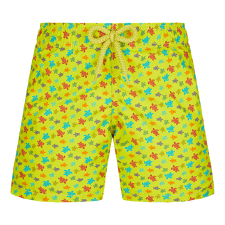 Micro Tortues Rainbow Badeshorts für Jungen Ginger Vorderansicht
