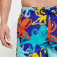 Costume da bagno uomo elasticizzato lungo Octopussy Purple blue dettagli vista 3