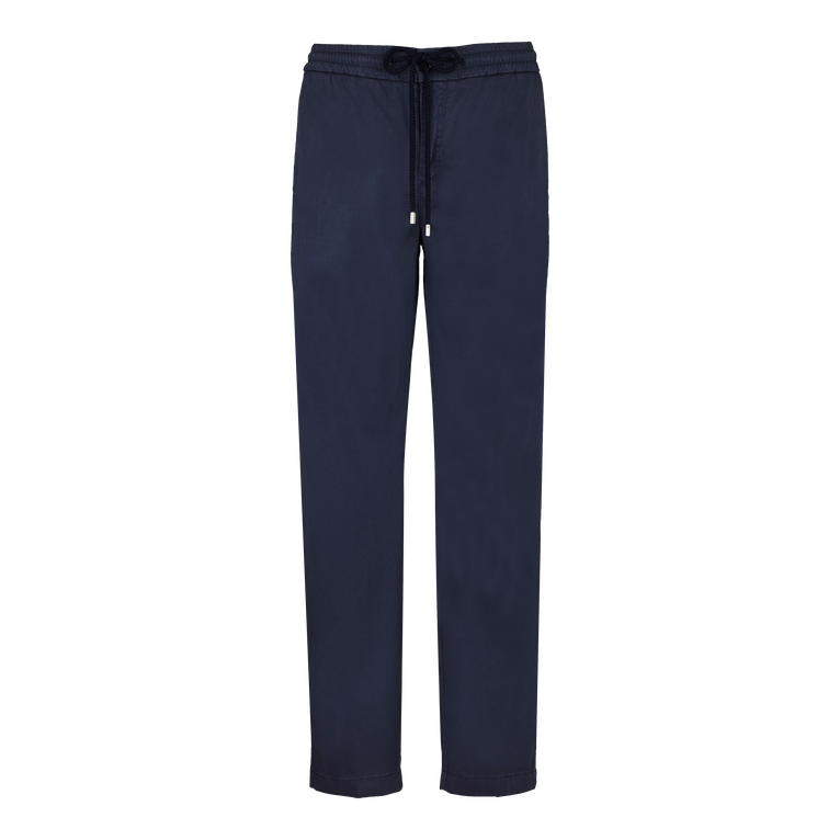Men Cotton Modal Jogger Pants - Clemence - Blue - Size 36 - Vilebrequin