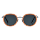 White Tulipwood Women and Men Sunglasses - VBQ x Shelter Tomette front view