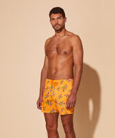Men Swim Shorts Ultra-light and Packable Rataturtles Carrot front worn view