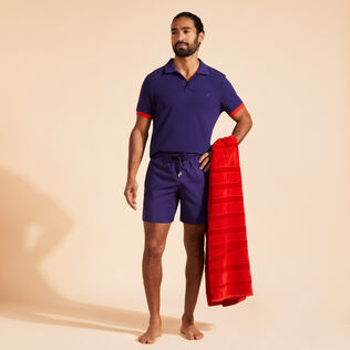 Ultraleichte und verstaubare Solid Badeshorts für Herren Midnight Details Ansicht 1