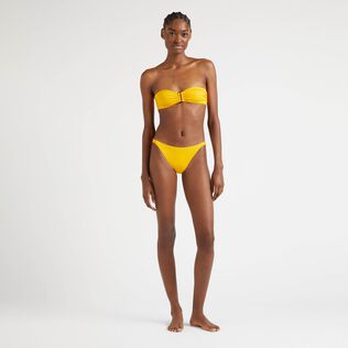 Solid Mini-Bikinihose für Damen Mango Vorderseite getragene Ansicht
