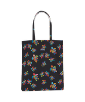 Tote bag Over the rainbow turtles Black front view