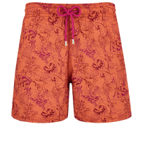 Men Swim Shorts Embroidered Marché Provencal - Limited Edition Tomette front view