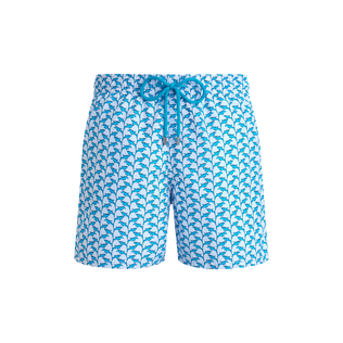 Net Sharks Badeshorts für Herren Weiss Vorderansicht