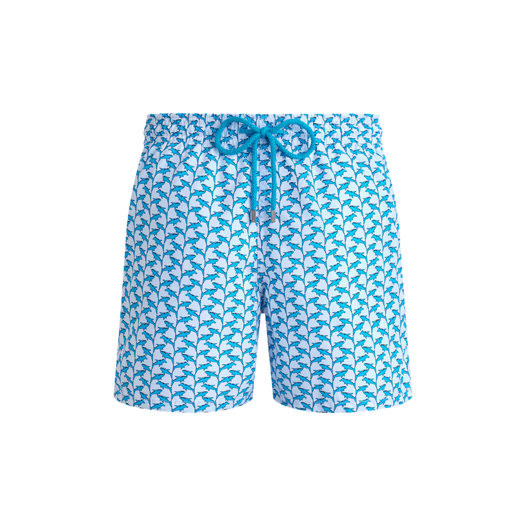 Vilebrequin Lobster-print Swim Shorts In White