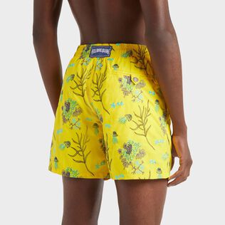 Men Swim Trunks Embroidered Medusa Flowers - Limited Edition Sun details view 2
