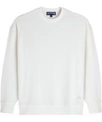 Solid Unisex-Sweatshirt aus Frottee Chalk Vorderansicht
