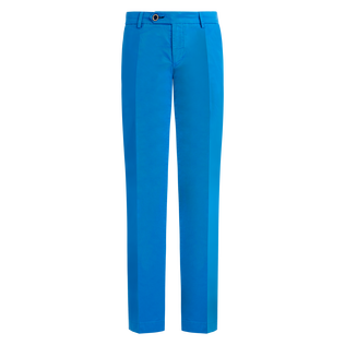 Men Cotton Chino Pants Solid Earthenware front view