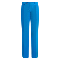 Men Cotton Gabardine Chino Pants Solid Earthenware front view