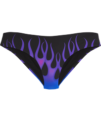 Slip bikini donna Hot Rod 360° - Vilebrequin x Sylvie Fleury Nero vista frontale