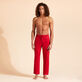 Pantalon en jersey de lin unisexe Moulin rouge vue portée de face