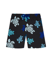 男童 Tortues Multicolores 超轻便携游泳短裤 Black 正面图