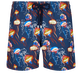 Bañador con estampado Neo Medusa para hombre Azul marino vista frontal