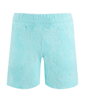 Bermudas de felpa con estampado Rondes des Tortues para niños Thalassa vista frontal
