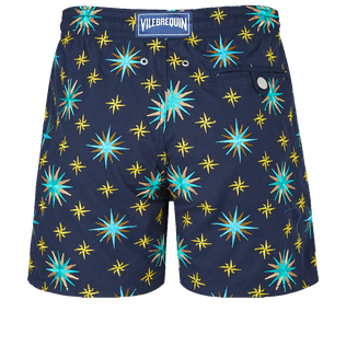 Men Swim Shorts Embroidered Sud - Limited Edition Navy back view