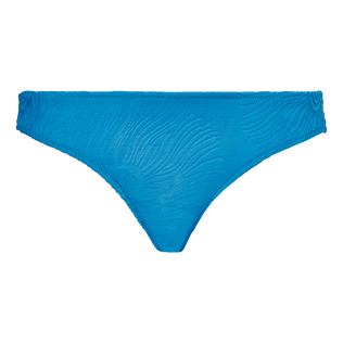 女士 Plumes Jacquard 比基尼半包臀三角泳裤 Calanque 正面图