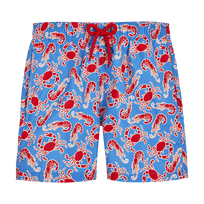 Bañador ultraligero y plegable con estampado Crabs &amp; Shrimps para niño Earthenware vista frontal