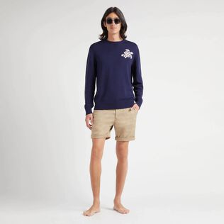 Bermudas en tejido de gabardina de tencel para hombre  Kraft detalles vista 1