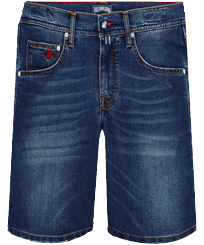Neo Medusa Bermudashorts aus Denim mit 5-Taschen-Design für Herren Med denim w2 Vorderansicht