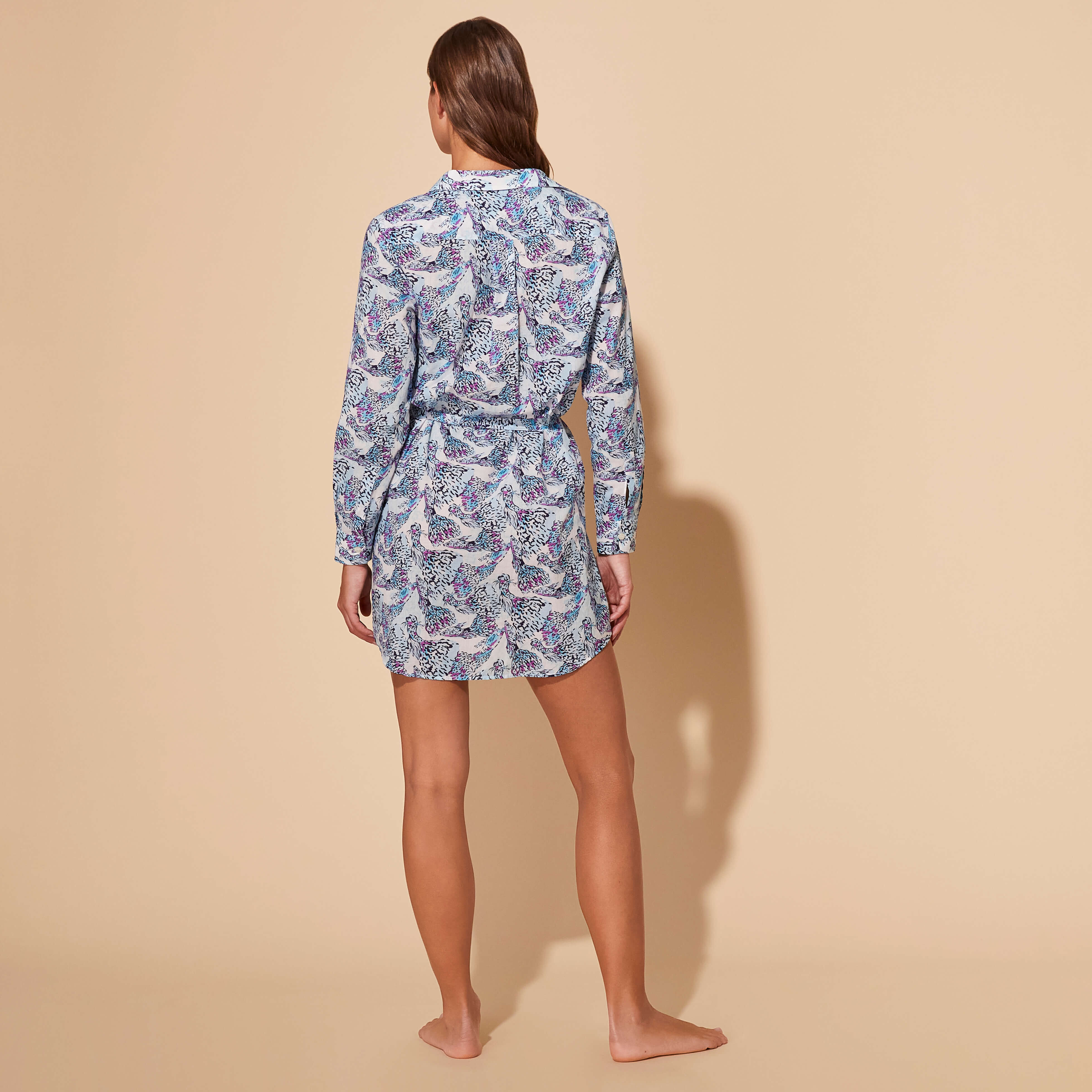 Vestido 2025 camisero algodon