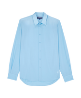 Camicia unisex in lana Super 120 Thalassa vista frontale