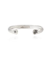 Pulsera plateada Jonc Vilebrequin Original - Vilebrequin x Gas Bijoux Plata vista frontal
