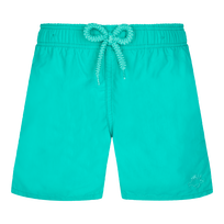 男童 Rascasses 遇水变色游泳短裤 Tropezian green 正面图