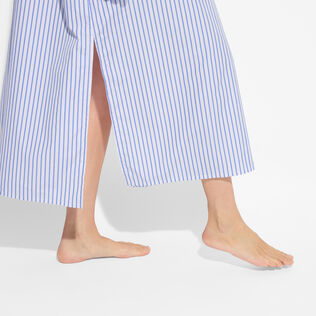 Women Caftan Dress Striped- Vilebrequin x Ines de la Fressange Palace details view 3
