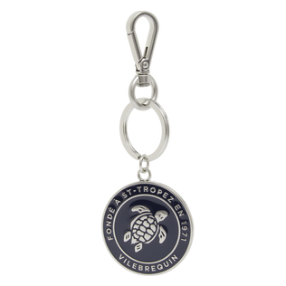 Unisex Zamak Keyring Seau Vilebrequin Navy 细节视图4