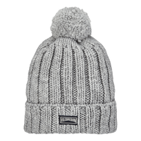 Gorro de lana para hombre Lihght gray heather vista frontal