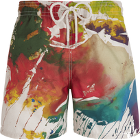 Bañador con estampado Gra para hombre - Vilebrequin x John M Armleder Multicolores vista frontal