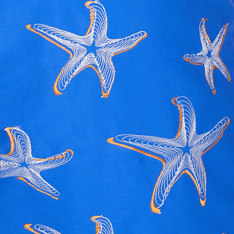 Bañador bordado con estampado 1997 Starlettes para hombre - Edición Limitada Mar azul estampado