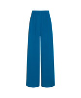 女士粘胶纤维阔腿长裤 Peacock 正面图