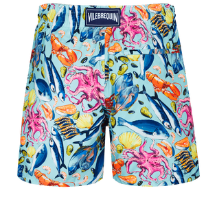 Ultraleichte und verstaubare Fisherman Badeshorts für Herren Thalassa Rückansicht