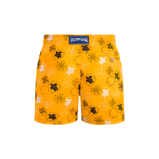 Men Swim trunks Embroidered Oursins Mango back view