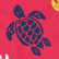 Lange Ronde Des Tortues Stretch-Badeshorts für Herren Burgunderrot 