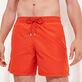 Bañador de color liso para hombre Rust detalles vista 2