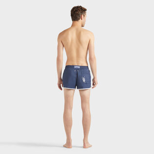 Maillot de bain homme ultra-léger VBQ line Bleu marine vue portée de dos