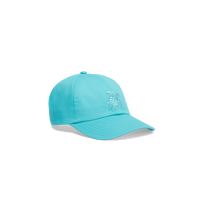 Solid Cap Turtle Embroidery Disco green front view