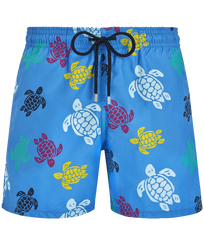 Ronde Des Tortues Multicolore Badeshorts für Herren Earthenware Vorderansicht