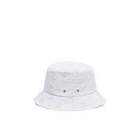Embroidered Bucket Hat Turtles All Over White 正面图