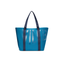 Large Neoprene Beach bag Solid Peacock front view