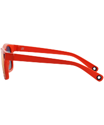 Occhiali da sole unisex tinta unita Neon orange vista frontale